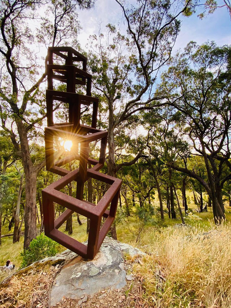 Edan McCready sculpture at Mount Monument